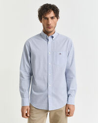Camisa Regular Fit clásica de popelina a cuadros