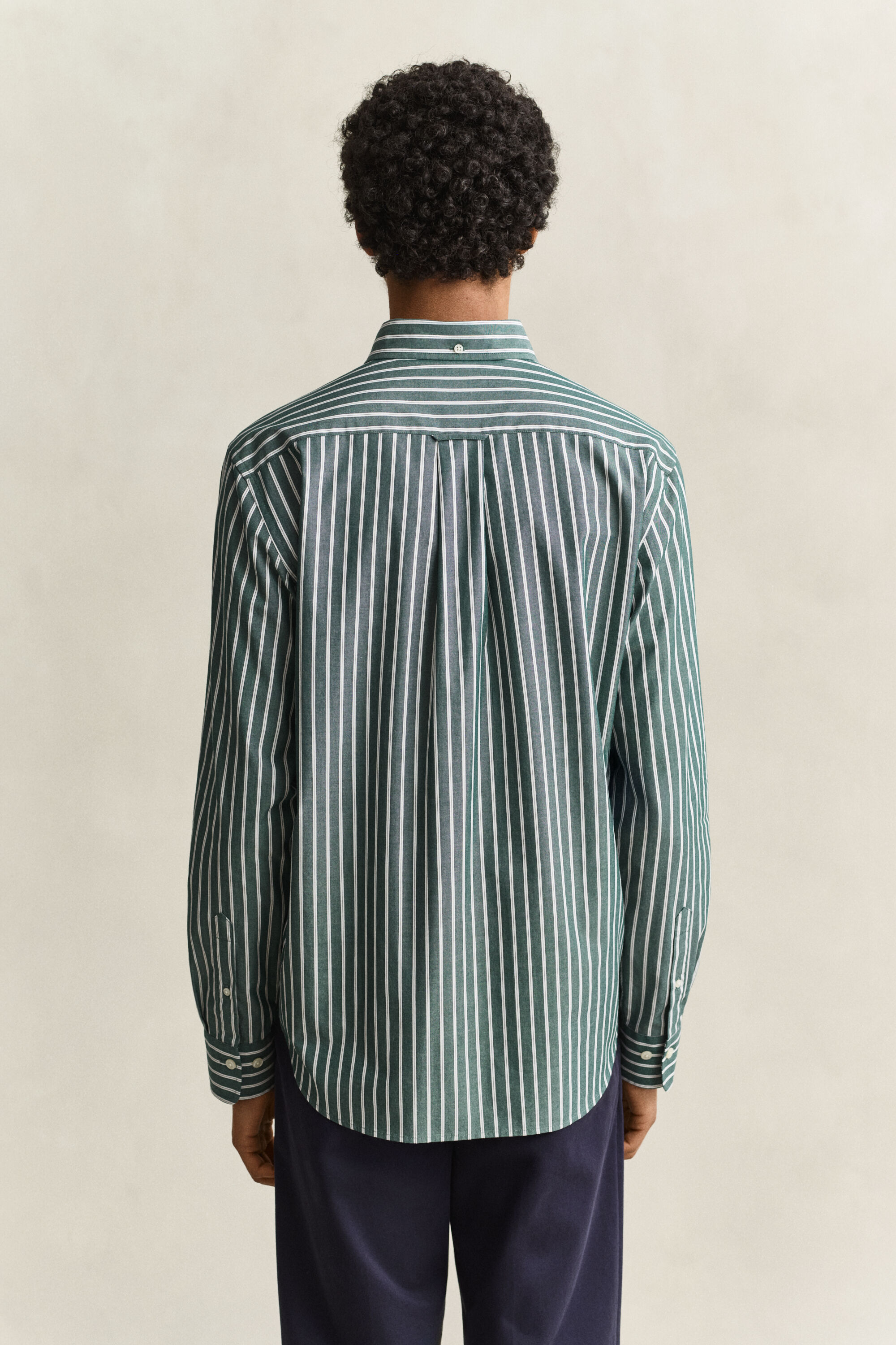 Camisa de popelina a rayas