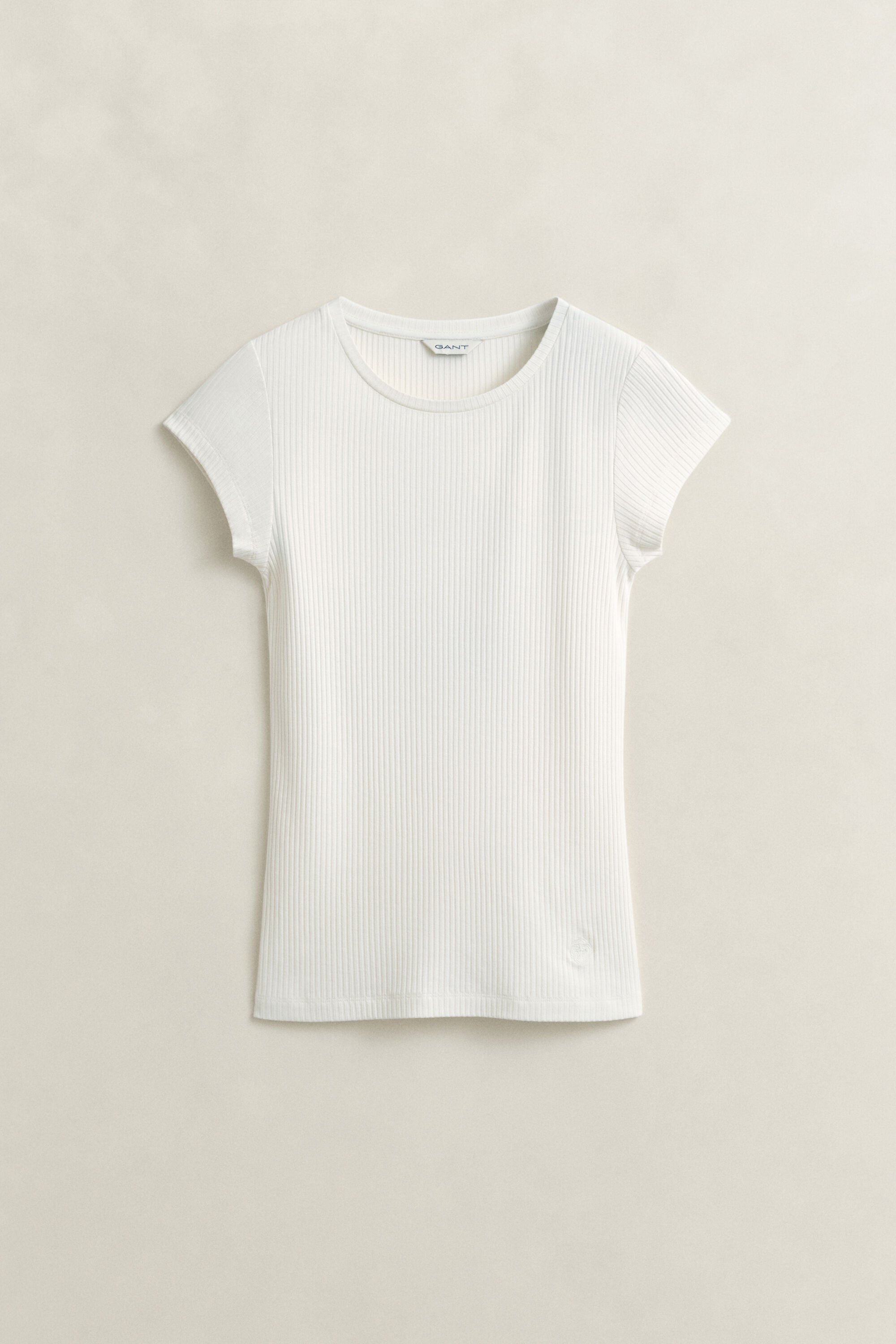 Camiseta Slim Fit acanalada