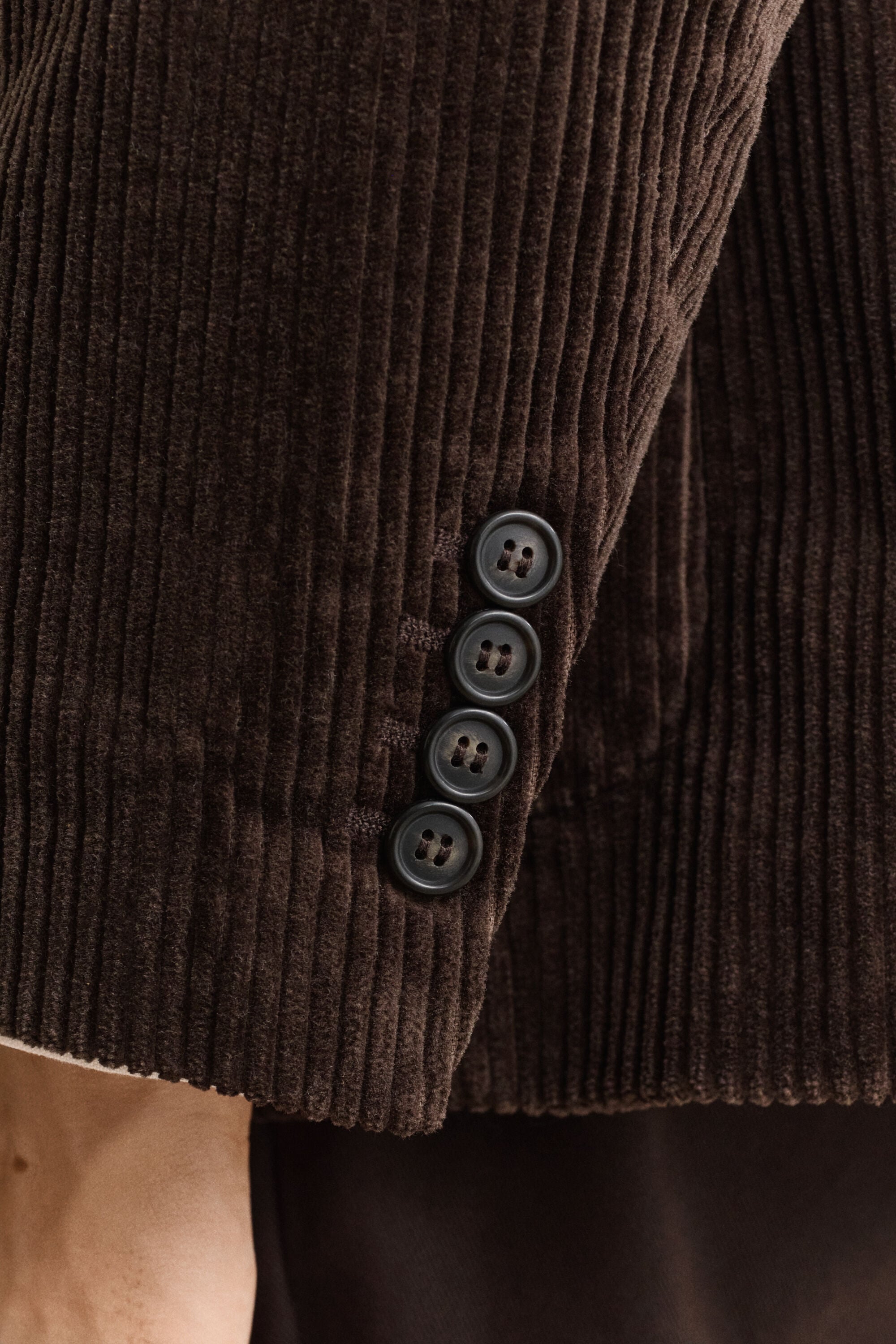 Chaqueta de traje de pana