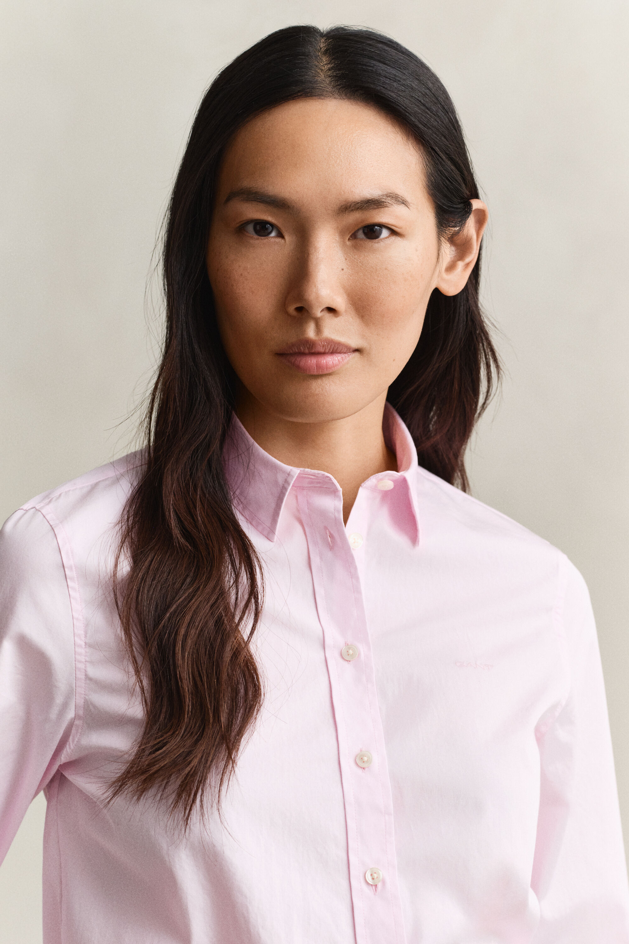 Camisa Regular Fit clásica de popelina