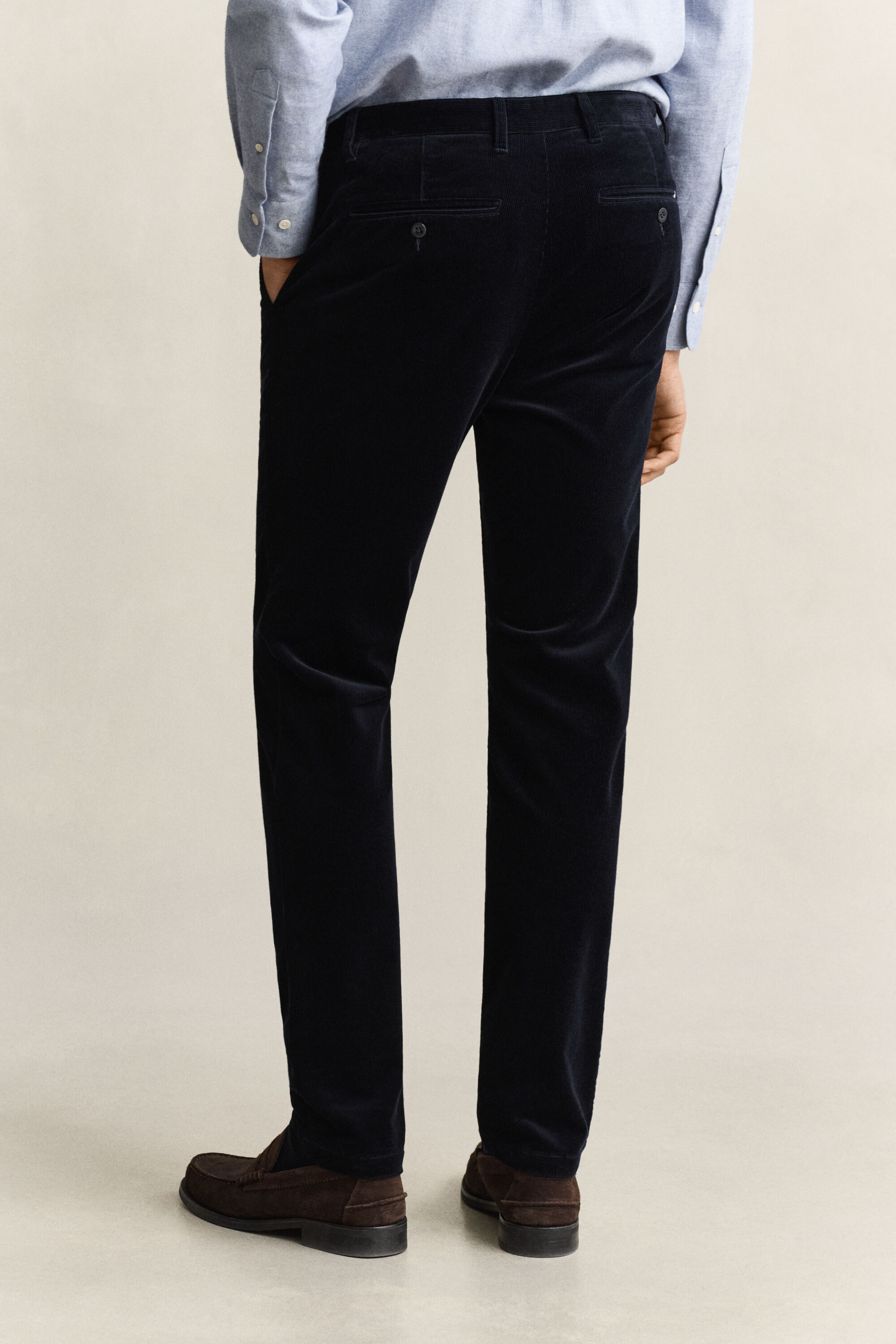 Pantalones chinos Slim Fit de pana
