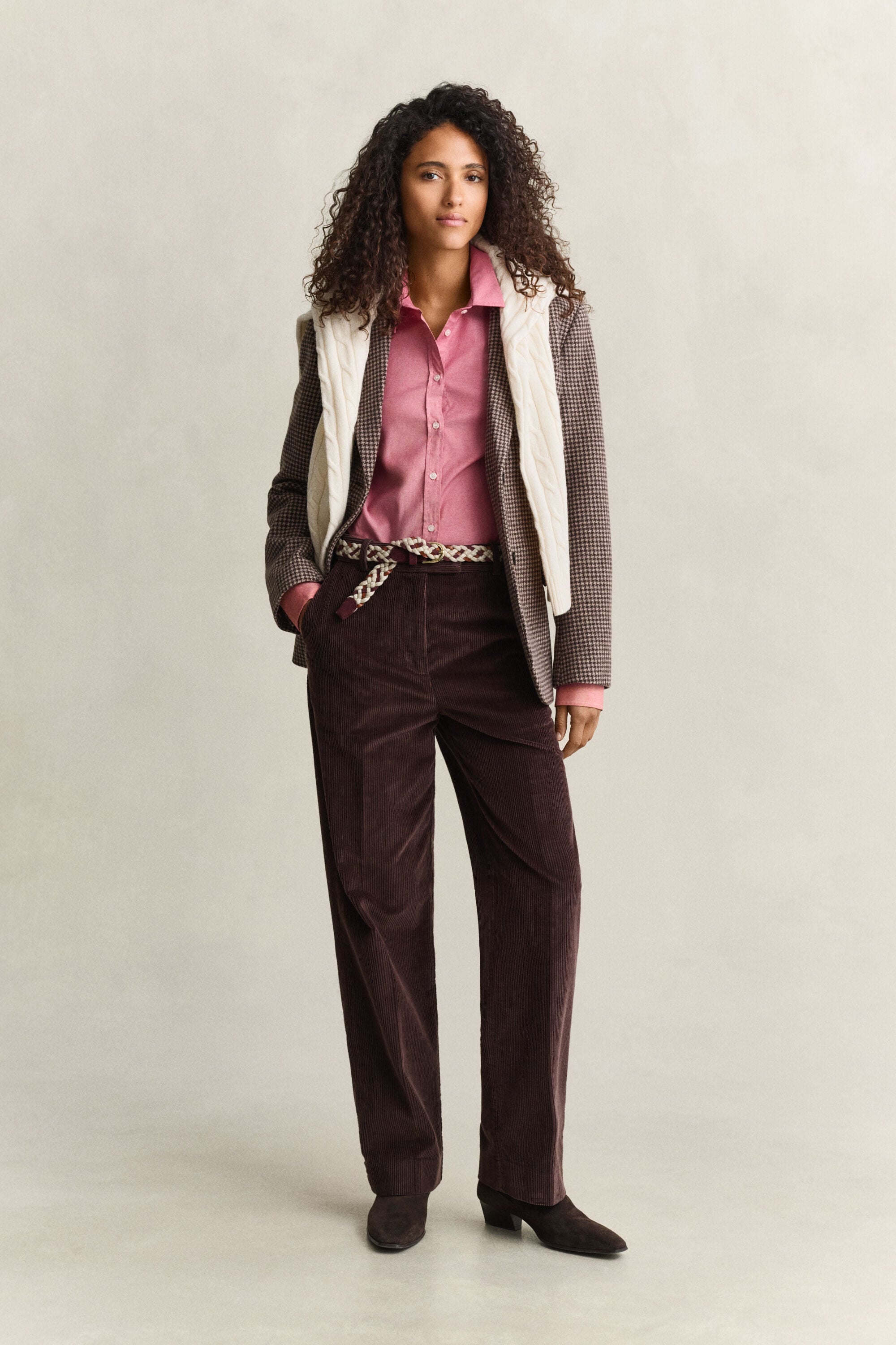 Camisa Oxford Slim Fit clásica y elástica