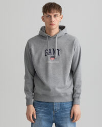 Sudadera Retro Shield con capucha