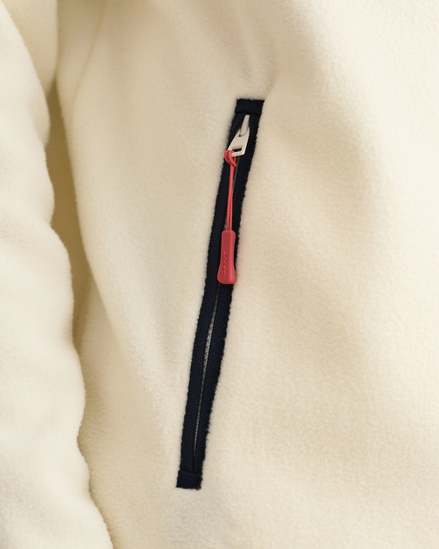 Jersey de polar ligero con media cremallera