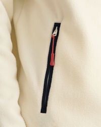 Jersey de polar ligero con media cremallera