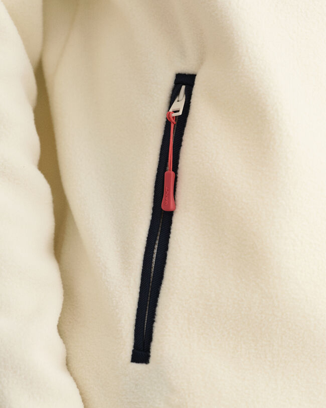 Jersey de polar ligero con media cremallera