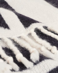 Bufanda de mohair Quadrat Logo