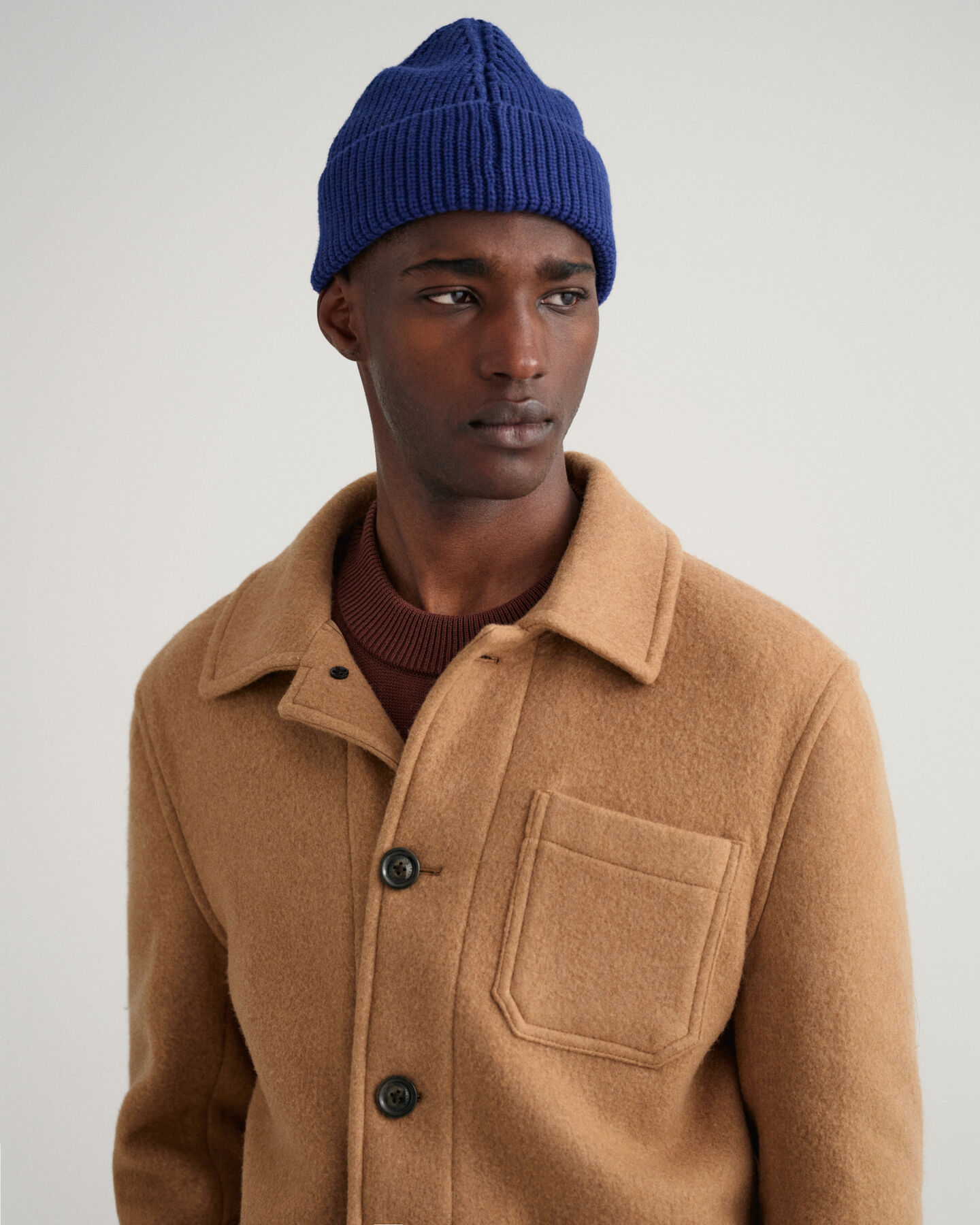 Chaqueta corta de lana