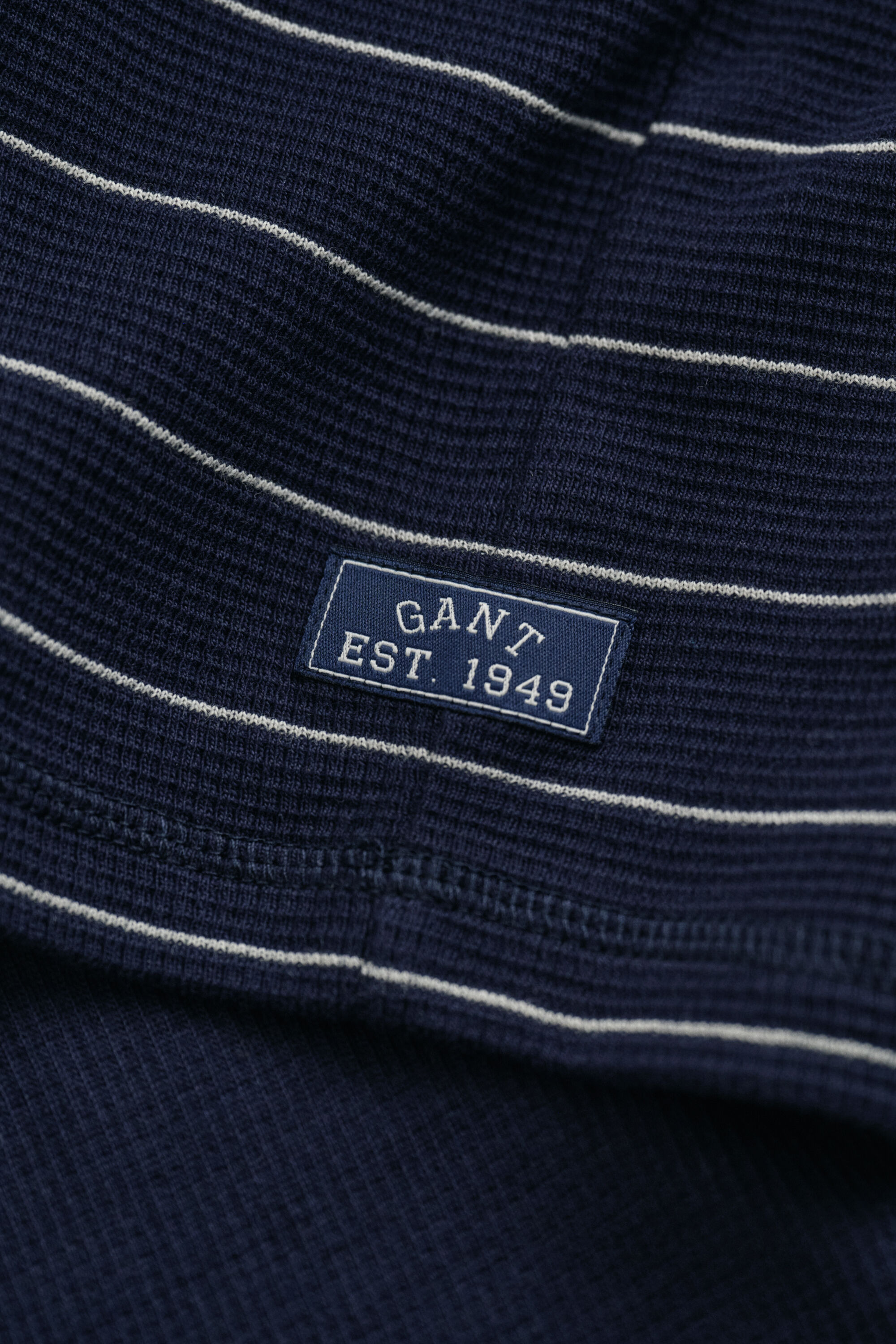 Sudadera de rayas texturizada