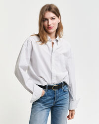 Camisa Relaxed Fit Heritage Poplin a rayas