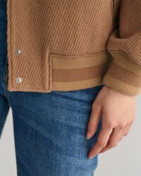 GANT Varsity Jacket en sarga de lana