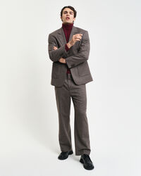 Jersey de lana merino extrafina con cuello de cisne