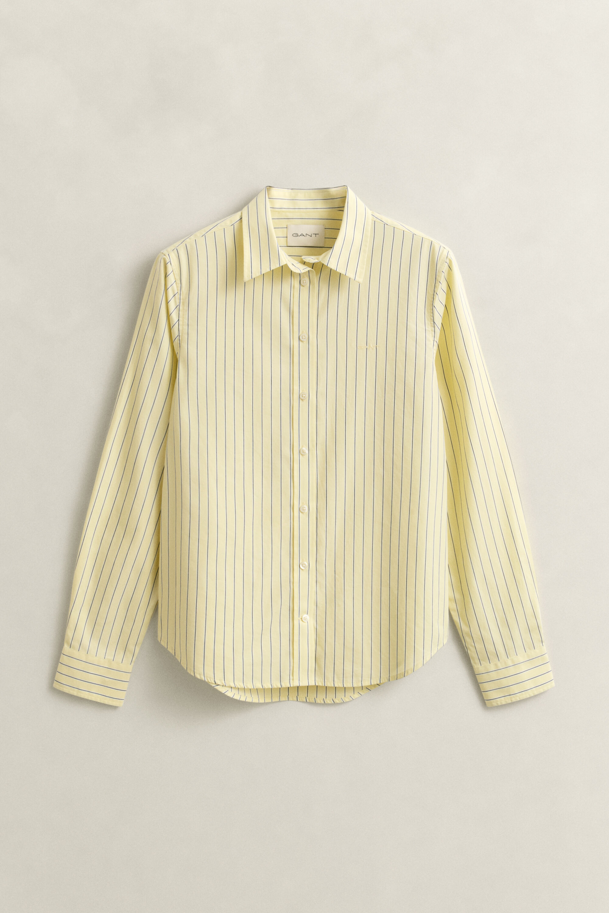 Camisa Regular Fit clásica de popelina a rayas