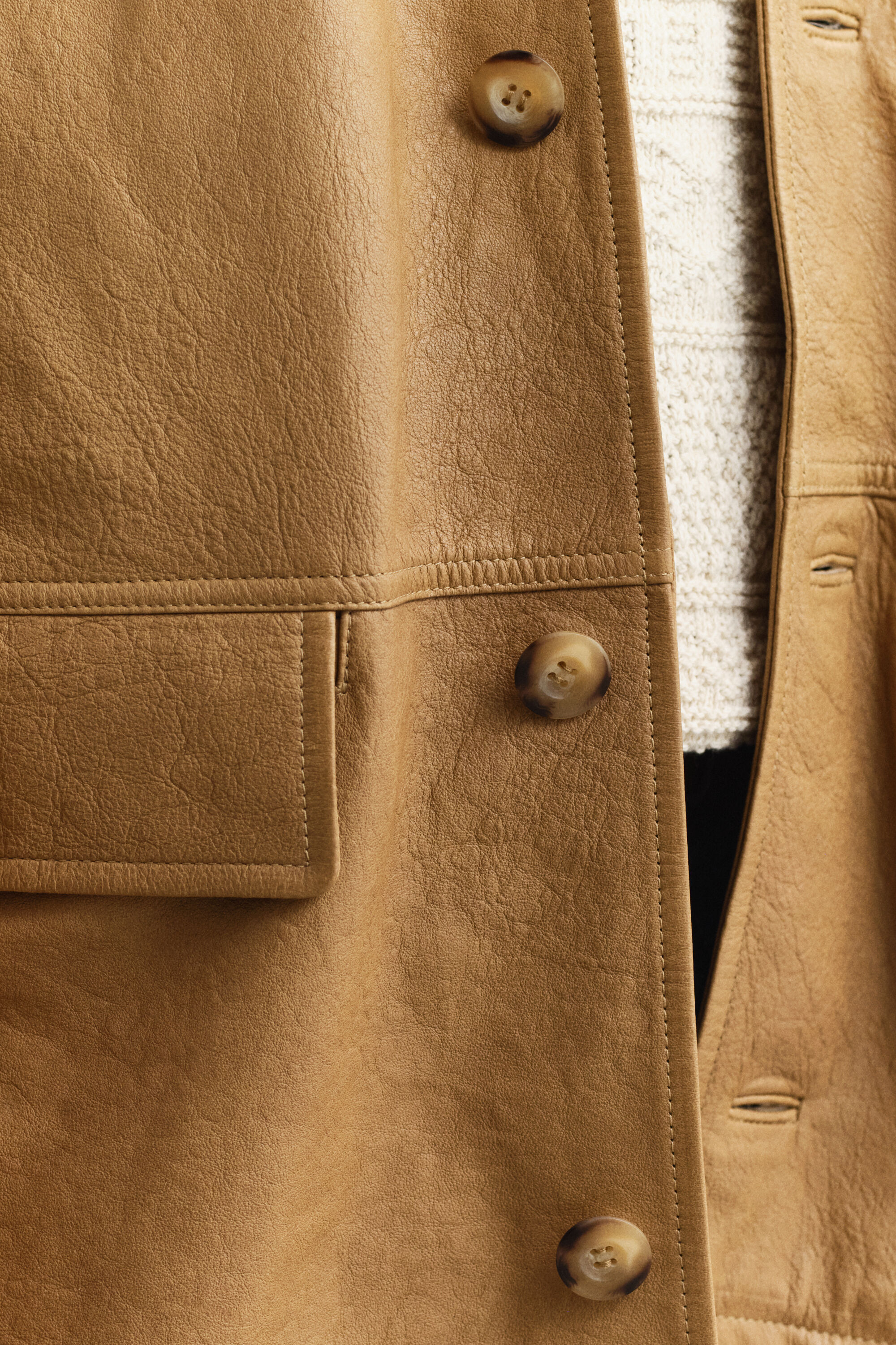 Chaqueta Decker de piel