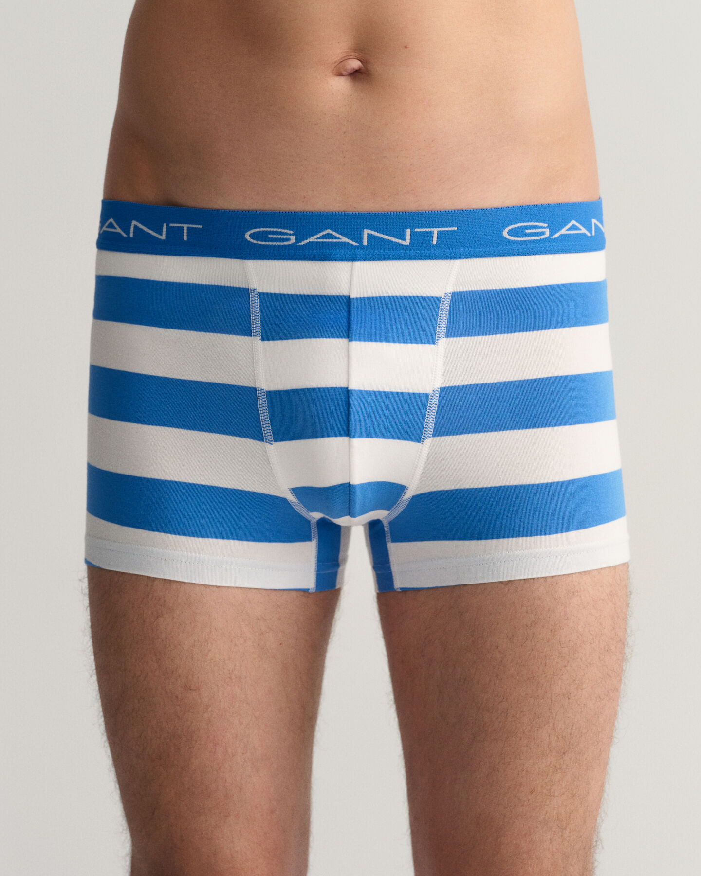 Paquete de tres b&oacute;xers de rayas estilo rugby