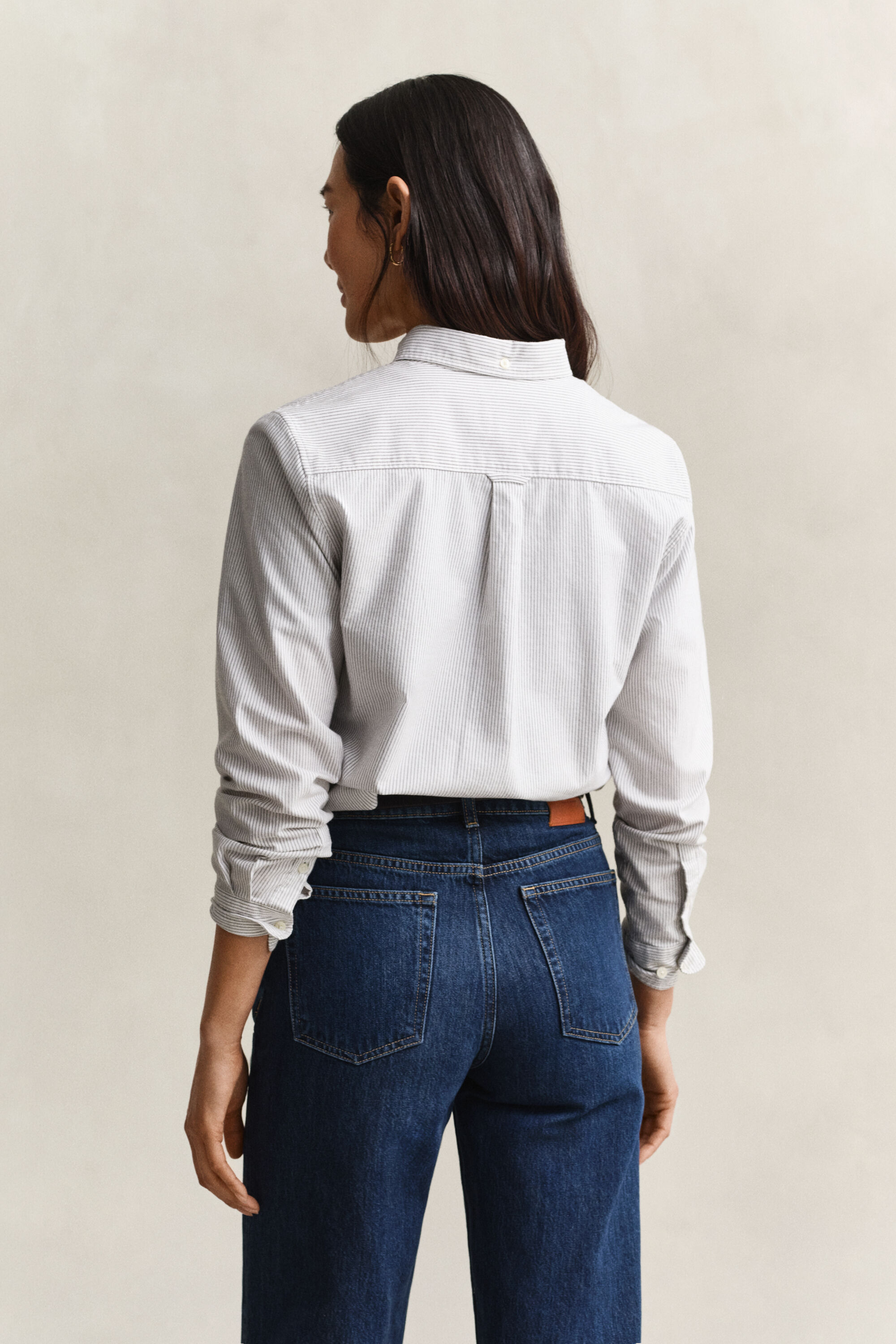 Camisa Oxford clásica a rayas