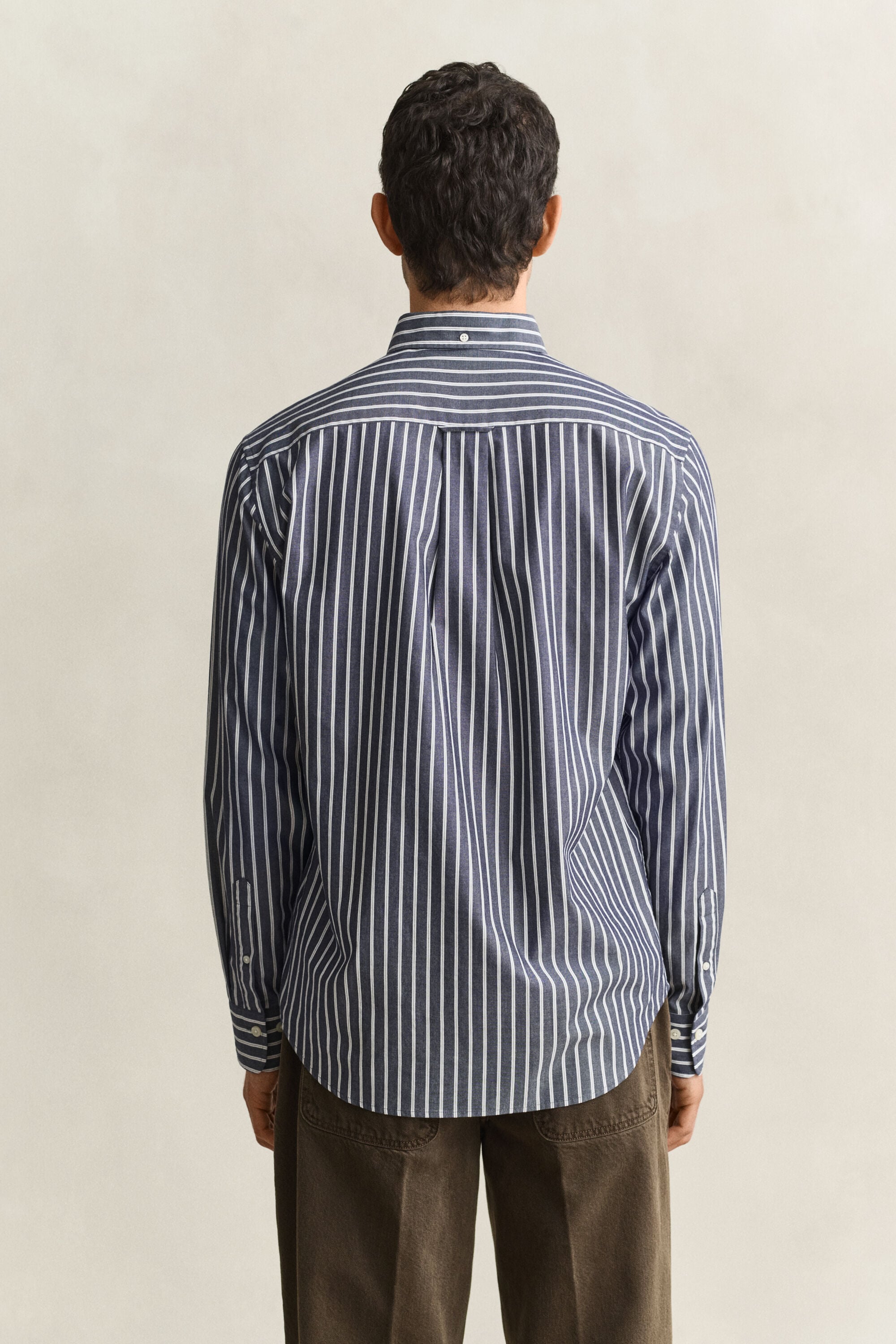 Camisa de popelina a rayas