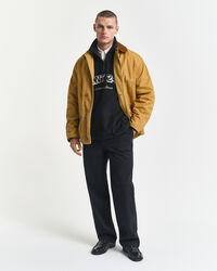 Forro polar con diseño gráfico