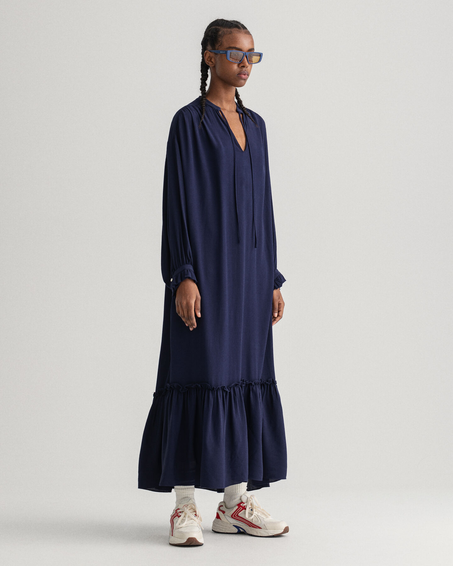 Vestido tipo túnica Wrinkle