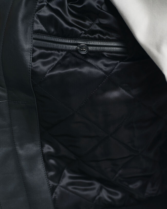 GANT Varsity Jacket de piel