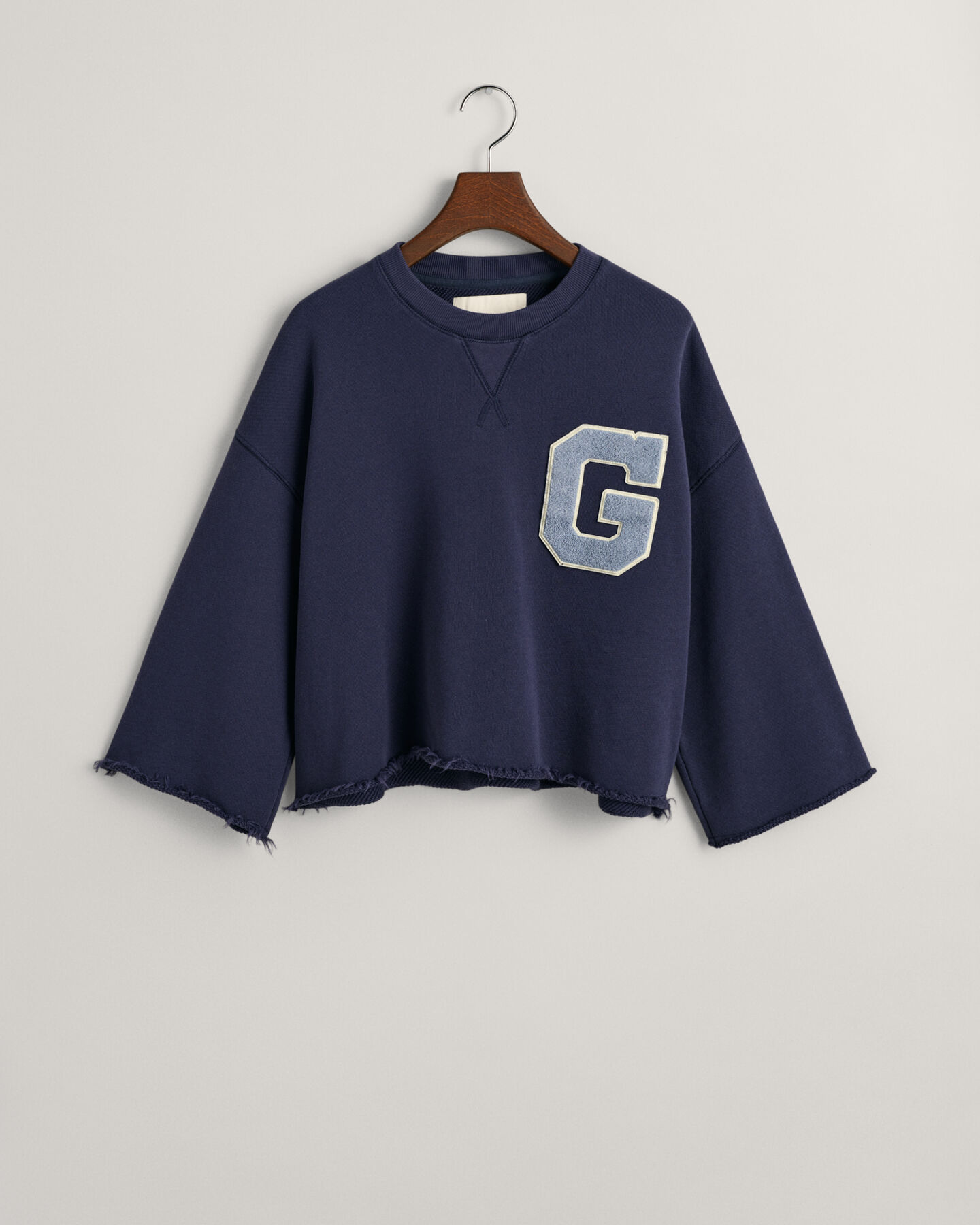 Sudadera corta de manga corta con insignia G