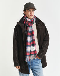 Bufanda de mezcla de cachemir con diseño de tela escocesa