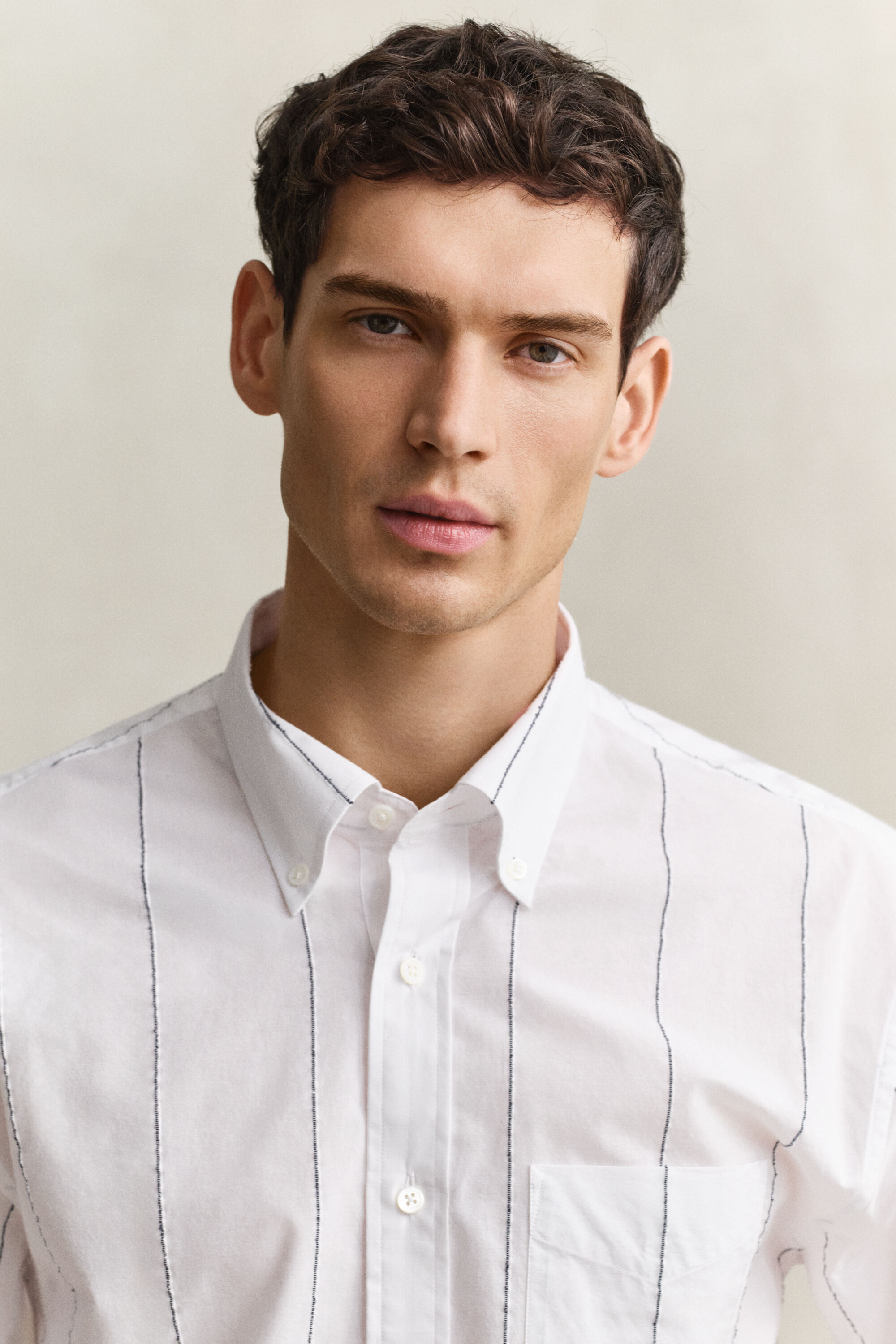 Camisa de chenilla texturizada