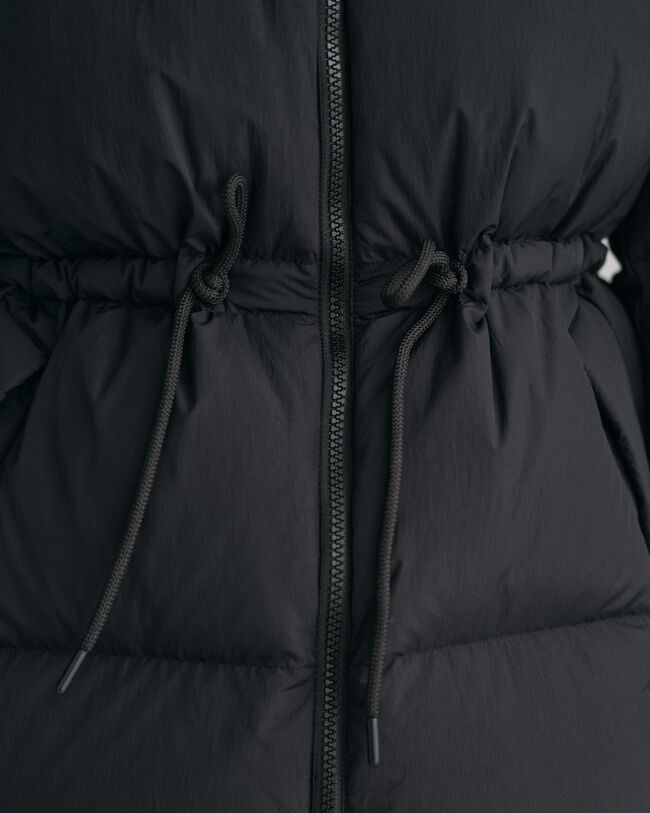 Chaqueta de plum&oacute;n y largo medio