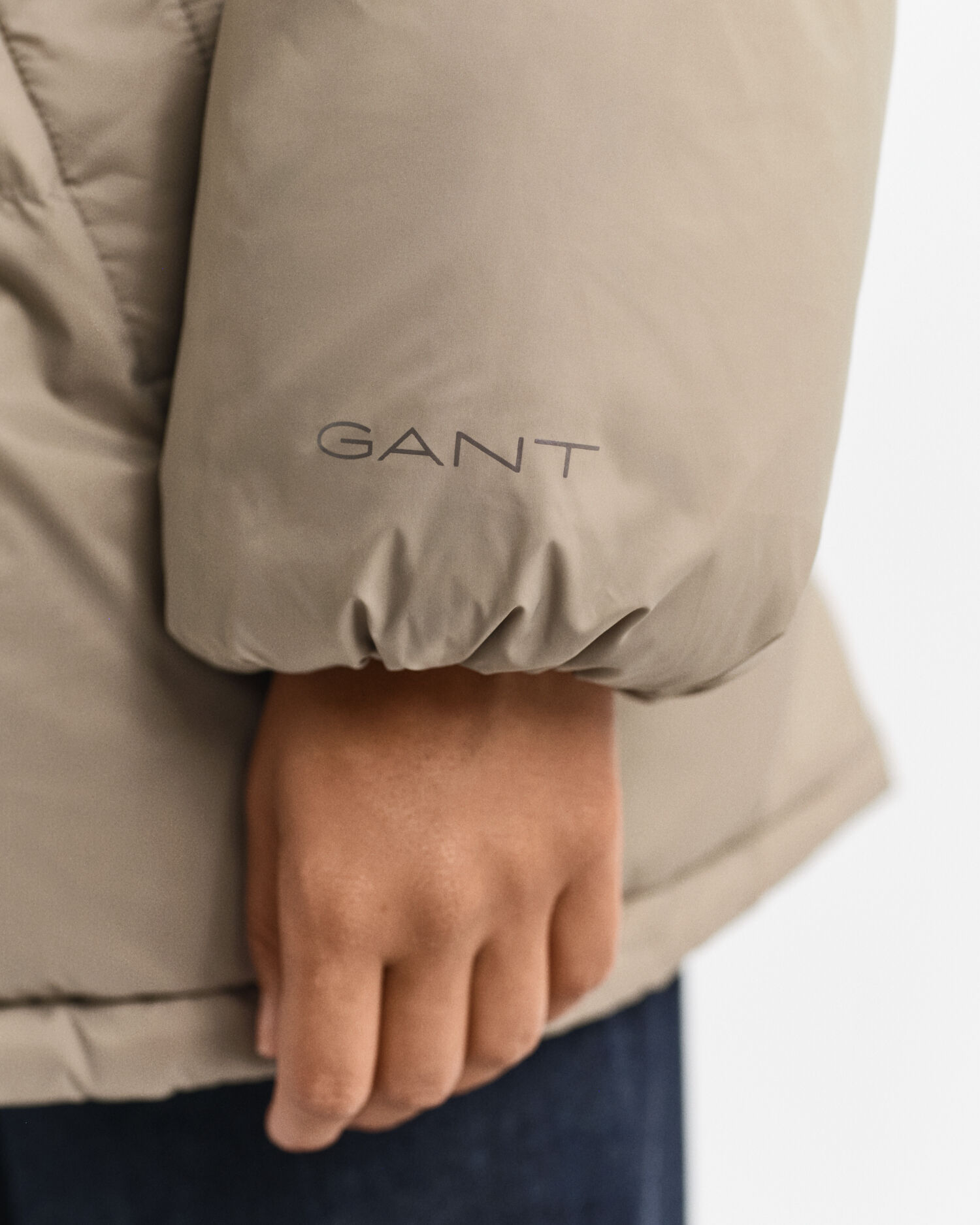 Chaqueta de plumón y largo medio