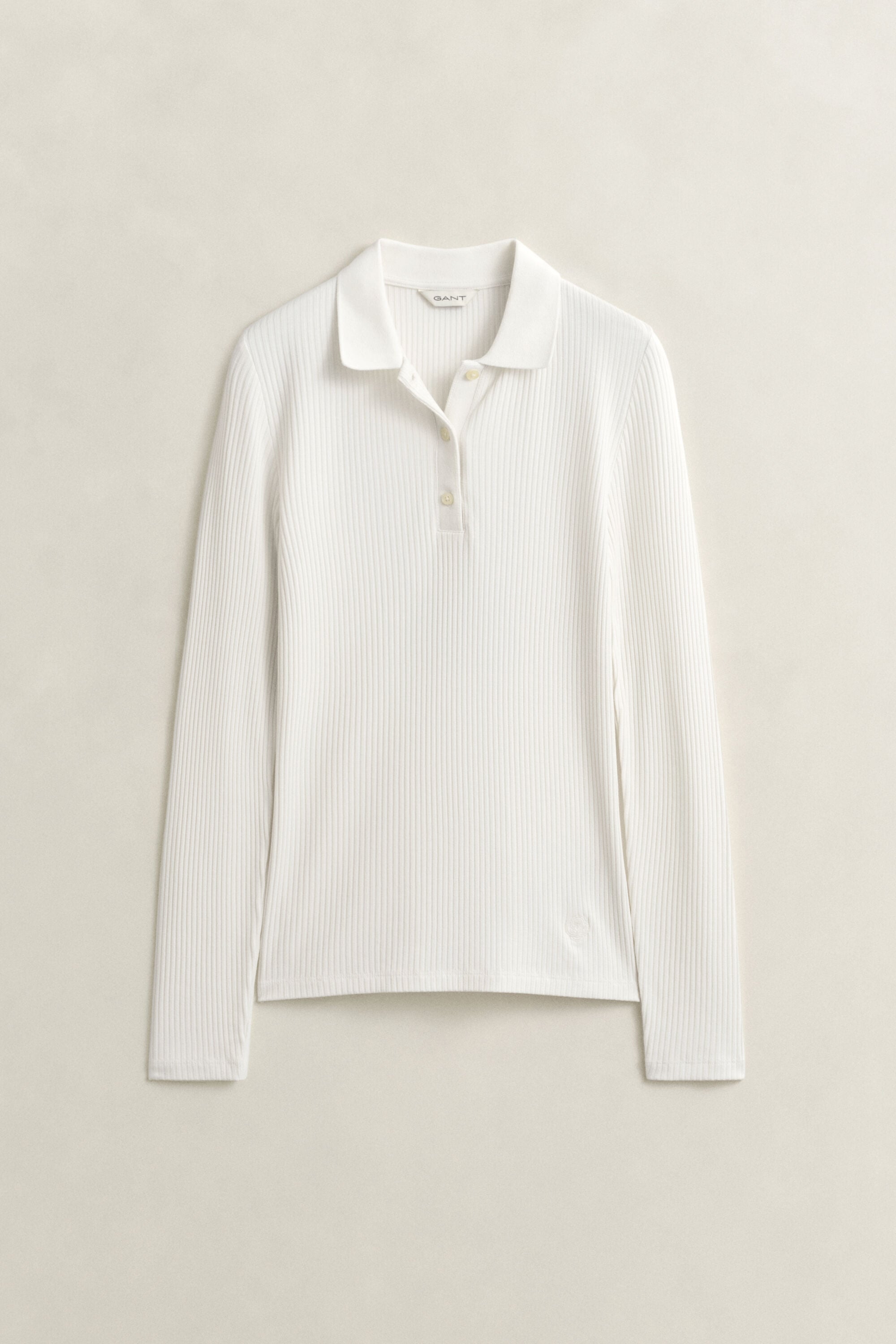 Polo Slim Fit acanalado