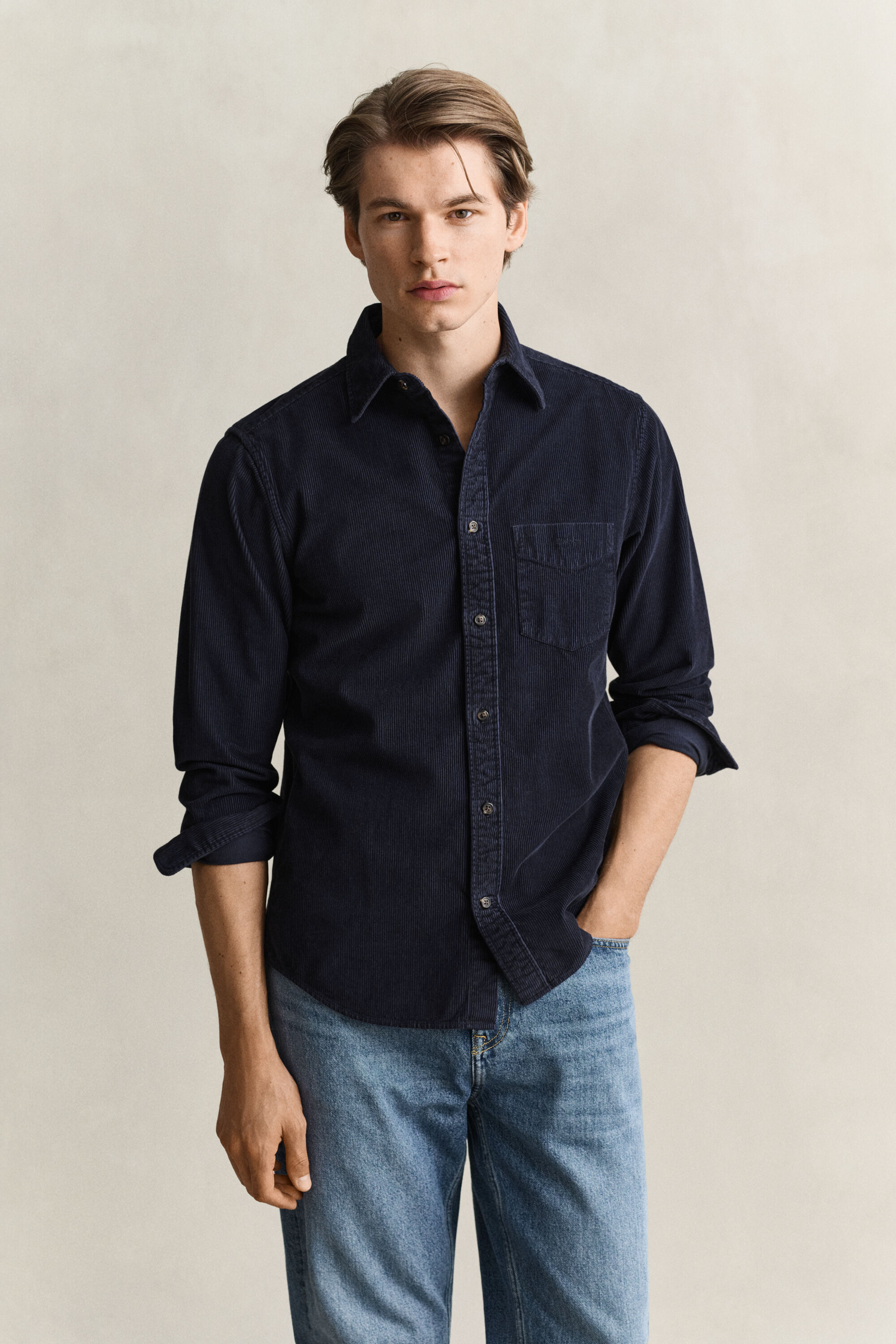 Camisa de pana
