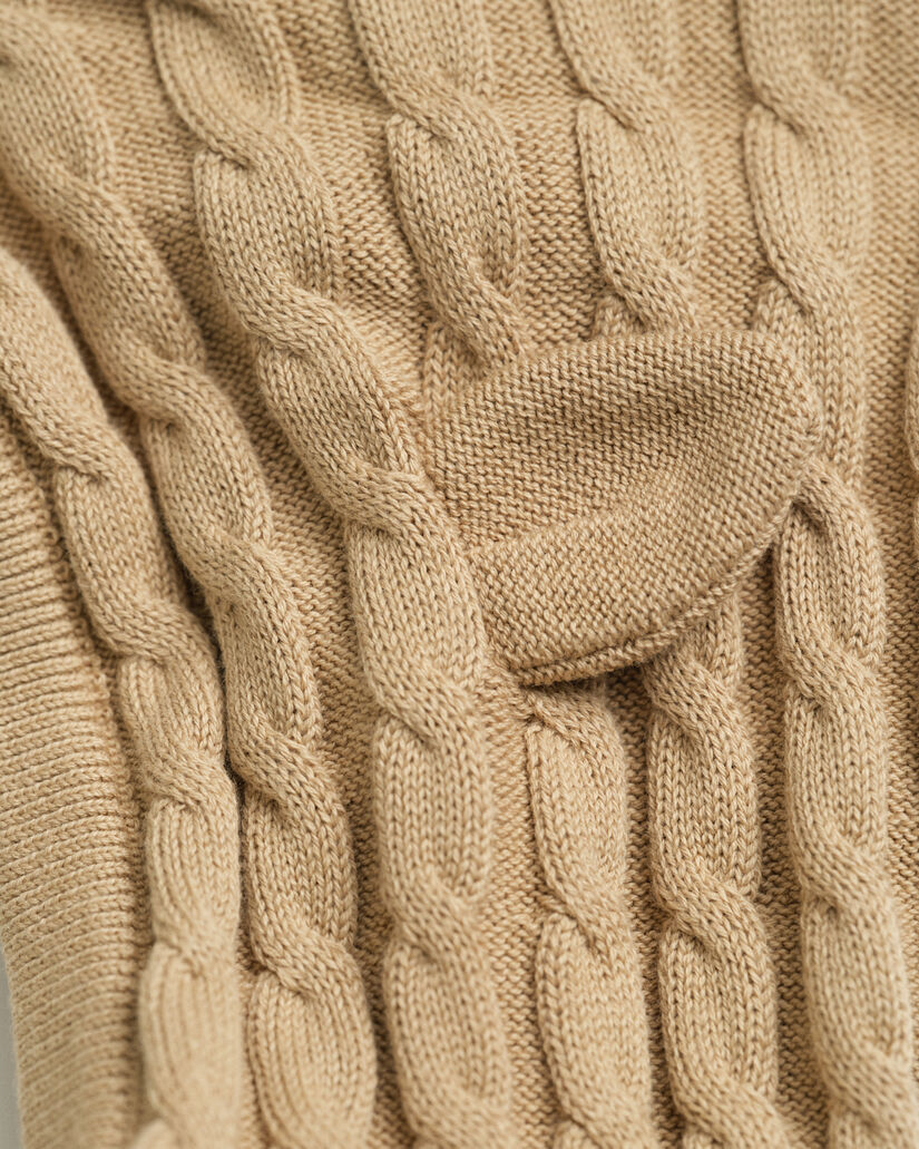 Cárdigan de punto de ochos de algodón Baby