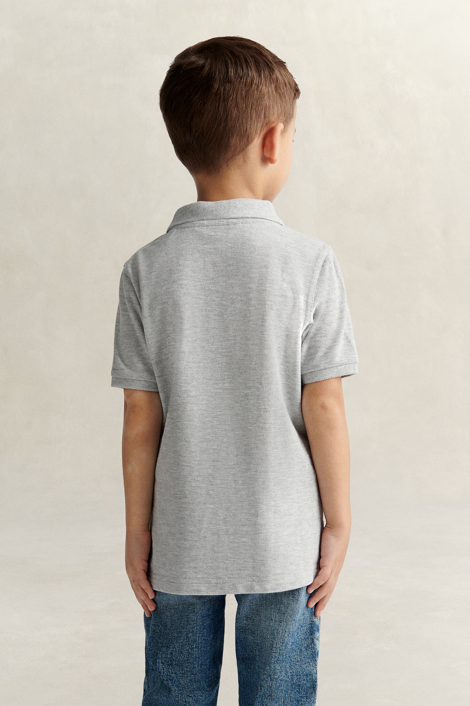 Polo de piqué Shield Kids