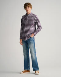 Camisa de cuadros y franela Regular Fit