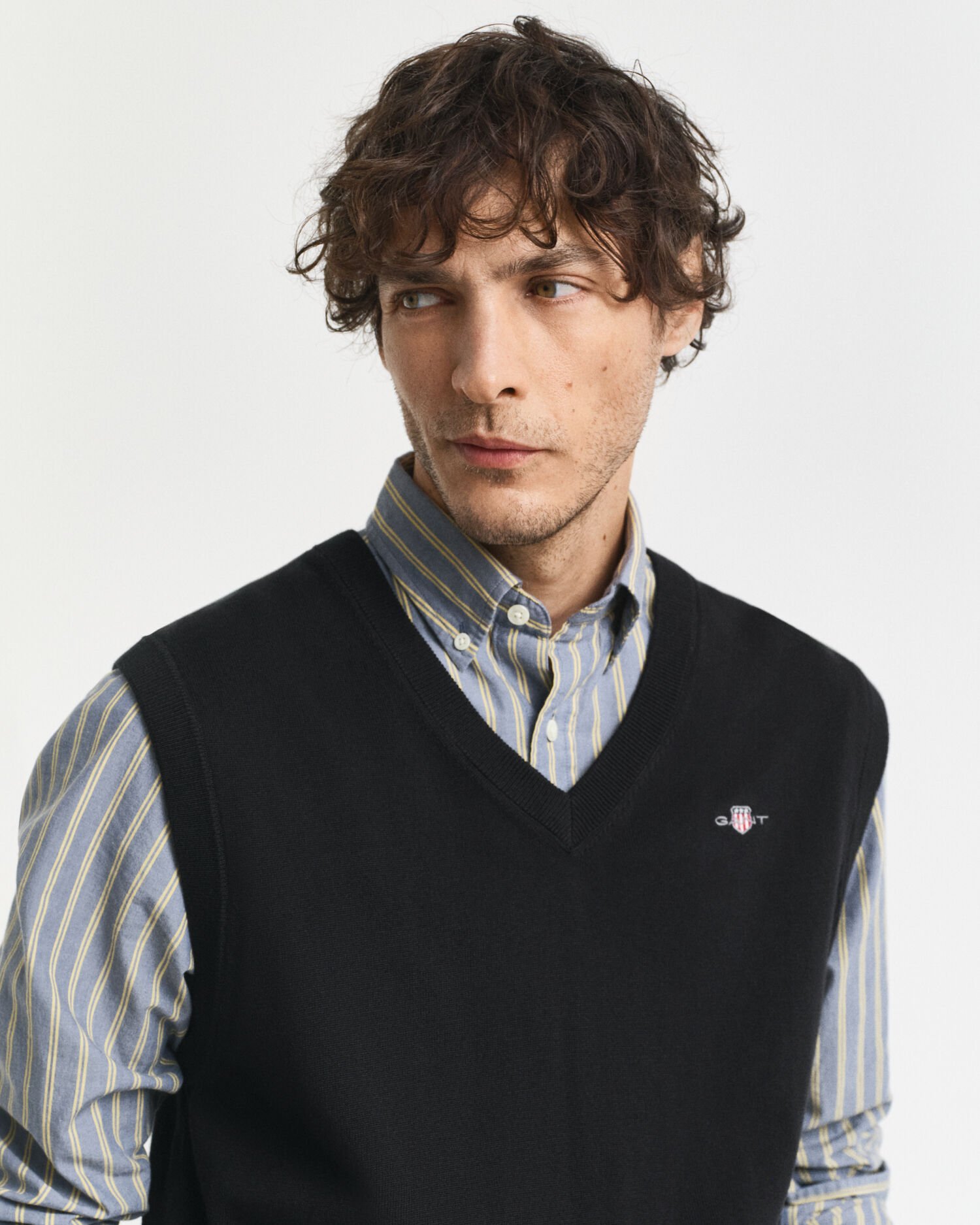 Chaleco clásico de algodón