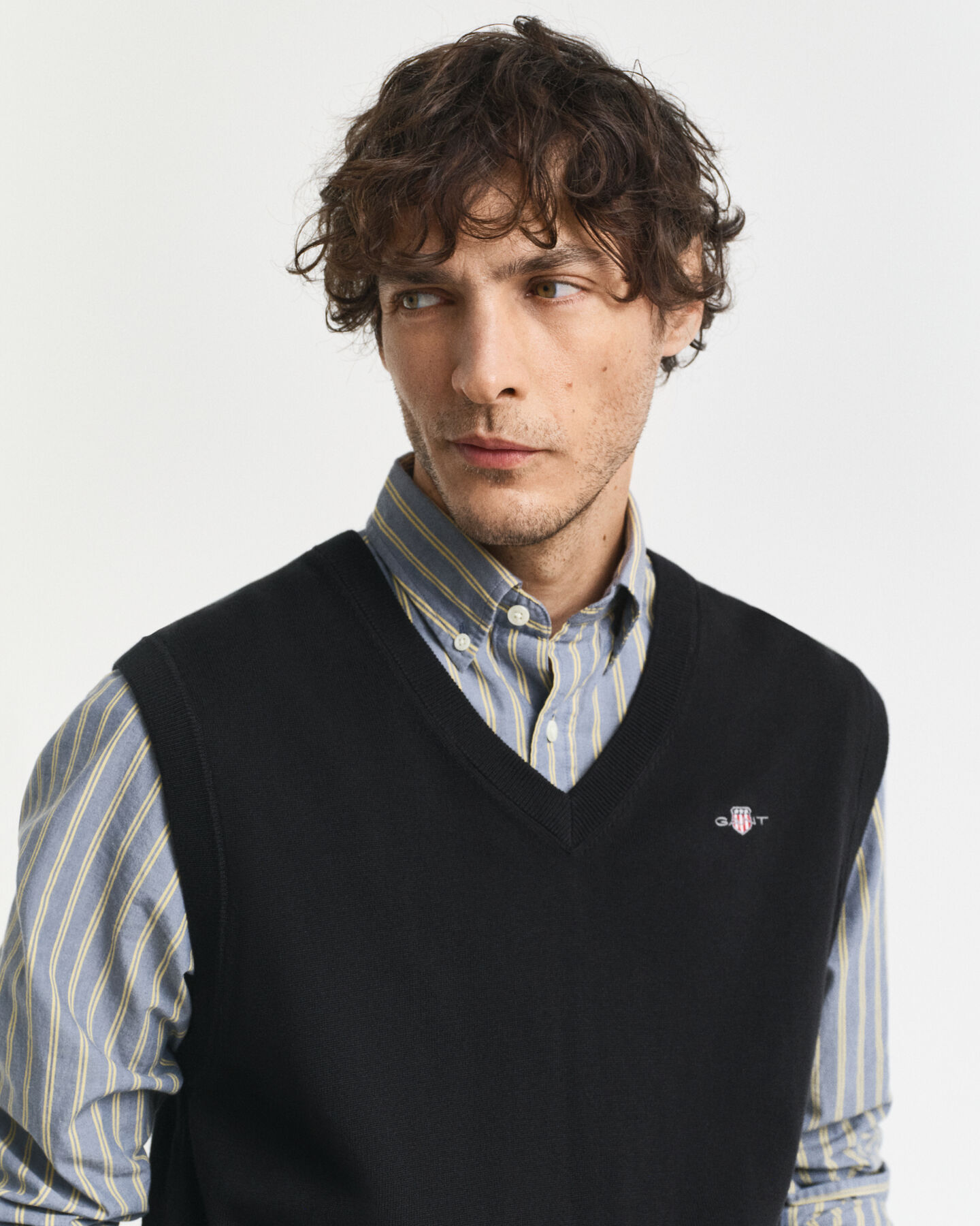 Chaleco clásico de algodón