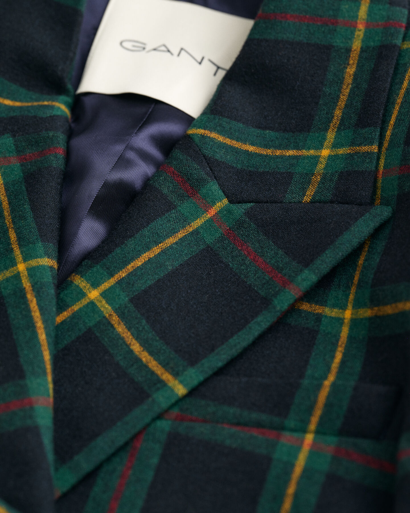 Americana de cuadros Regular Fit