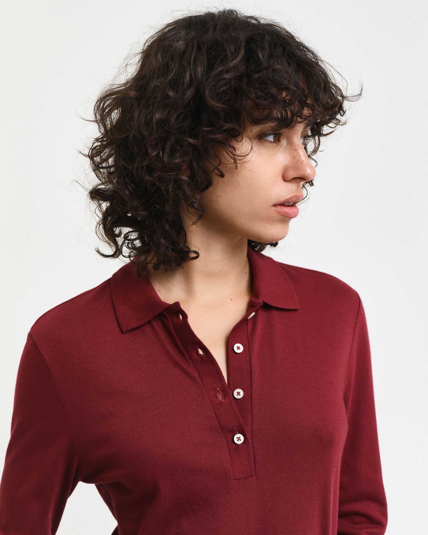 Polo de manga larga sin costuras