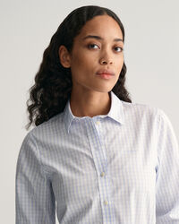 Camisa Regular Fit de popelina a cuadros Vichy