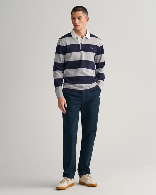 Pantalones chinos Regular Fit de lona Allister