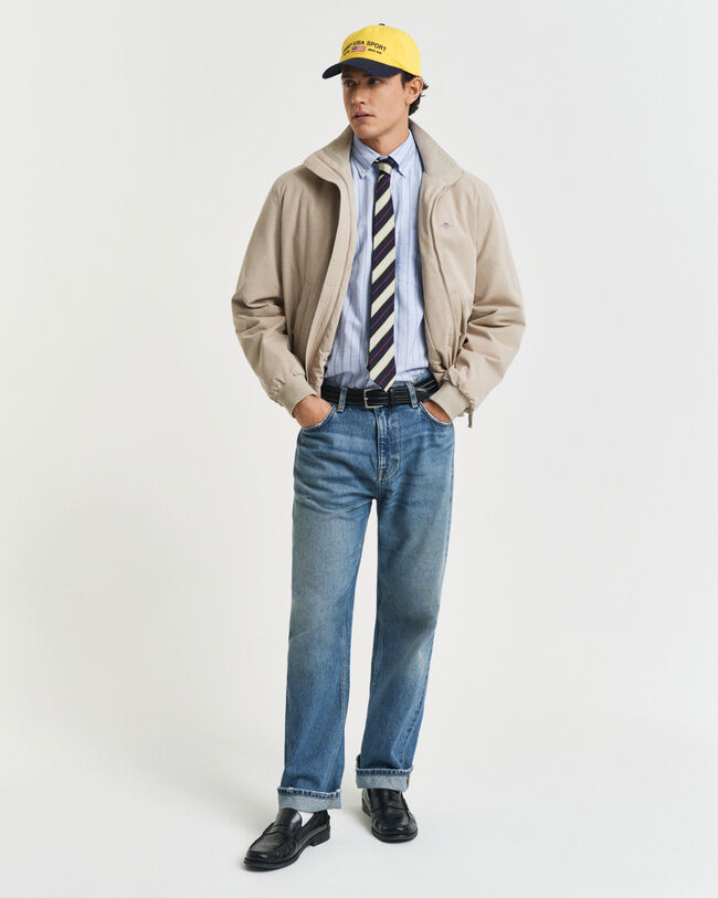 Camisa Oxford clásica Regular Fit a rayas