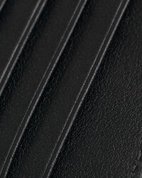 Tarjetero de piel con cremallera