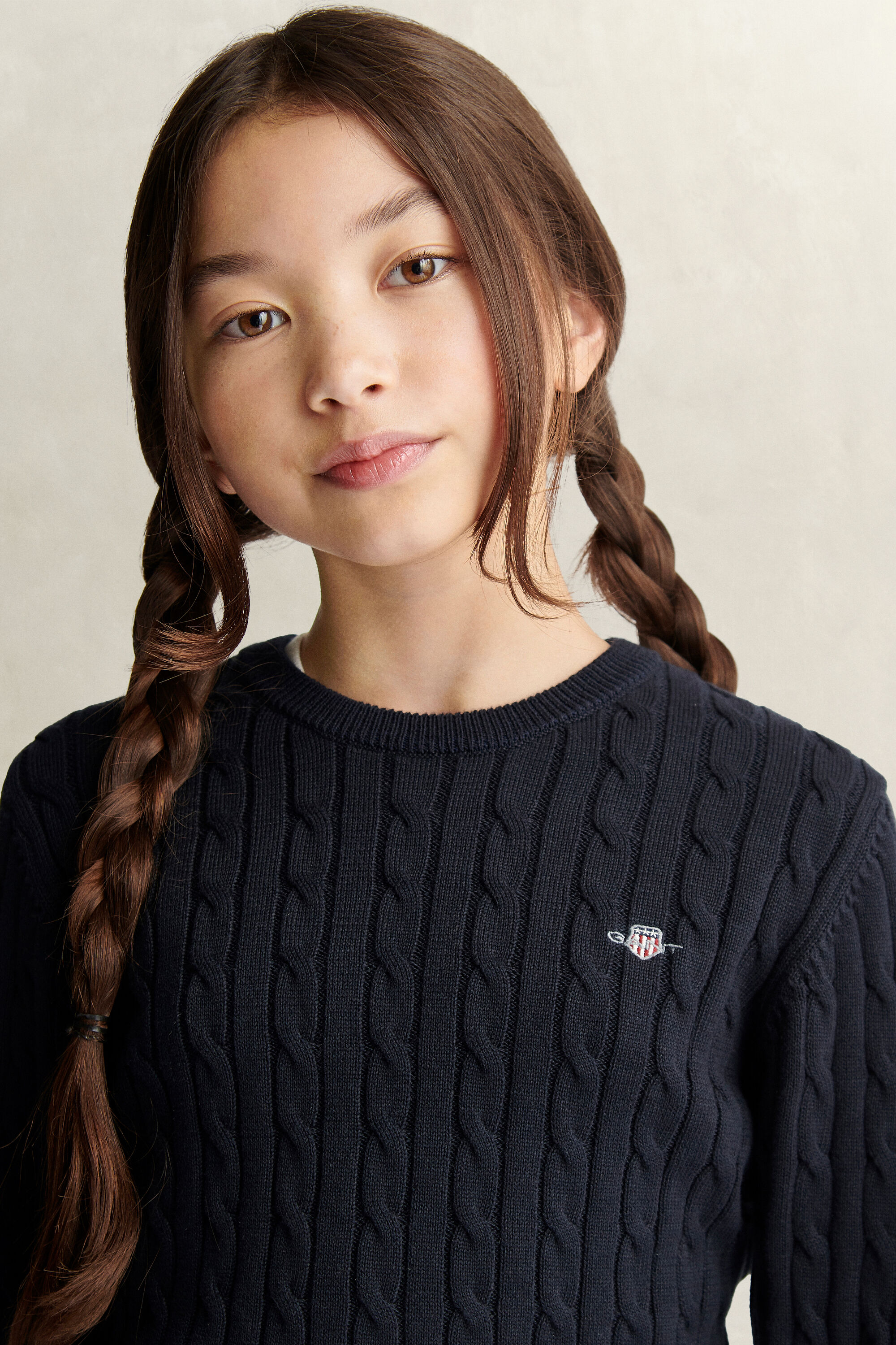 Jersey de punto de ochos Teen Girls