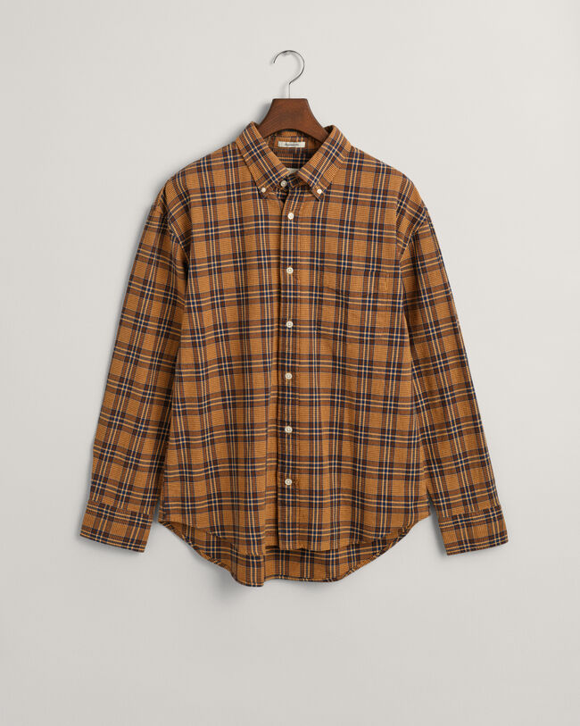 Camisa de cuadros Textured Relaxed Fit