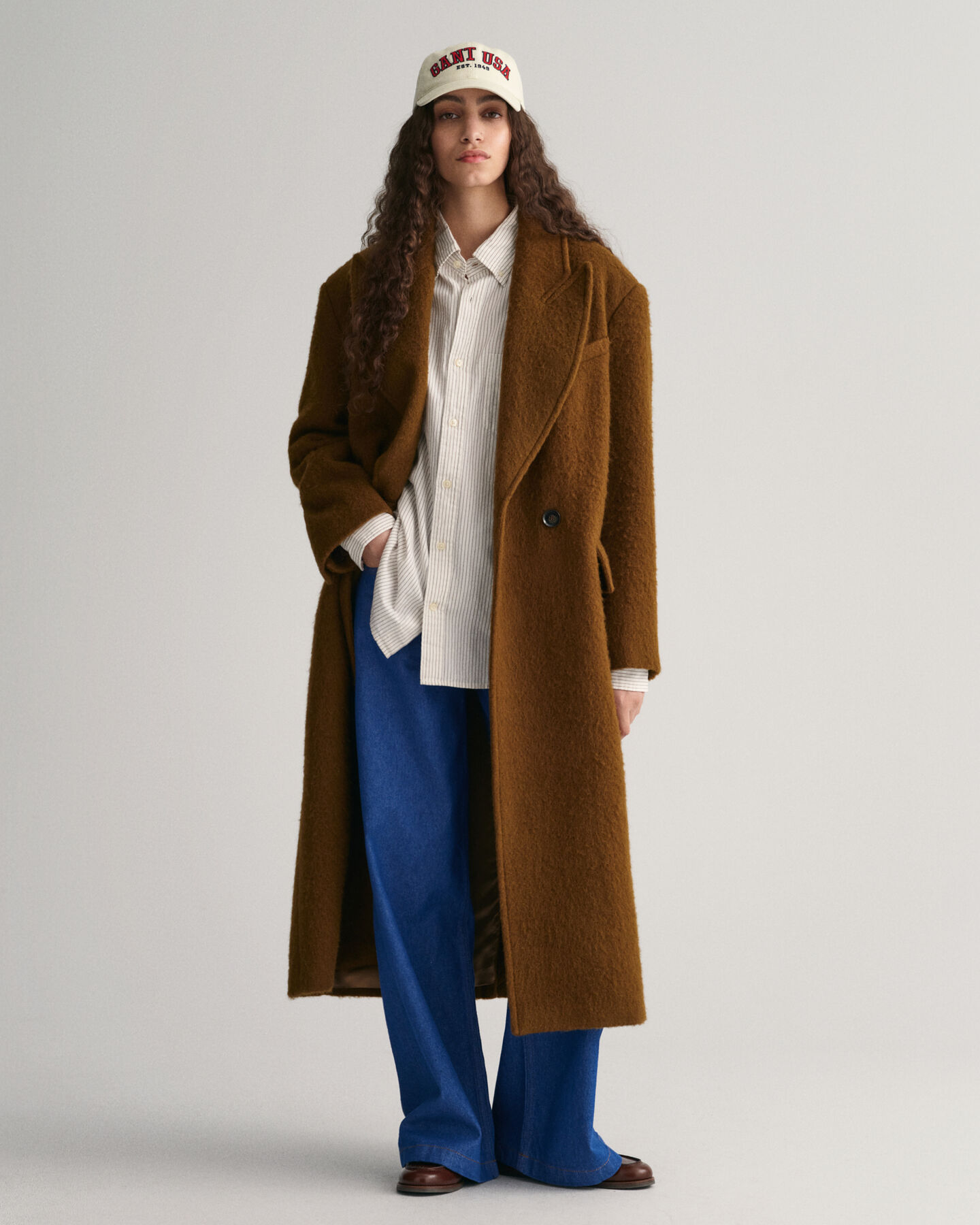 Camisa Oxford Relaxed Fit Archive a rayas