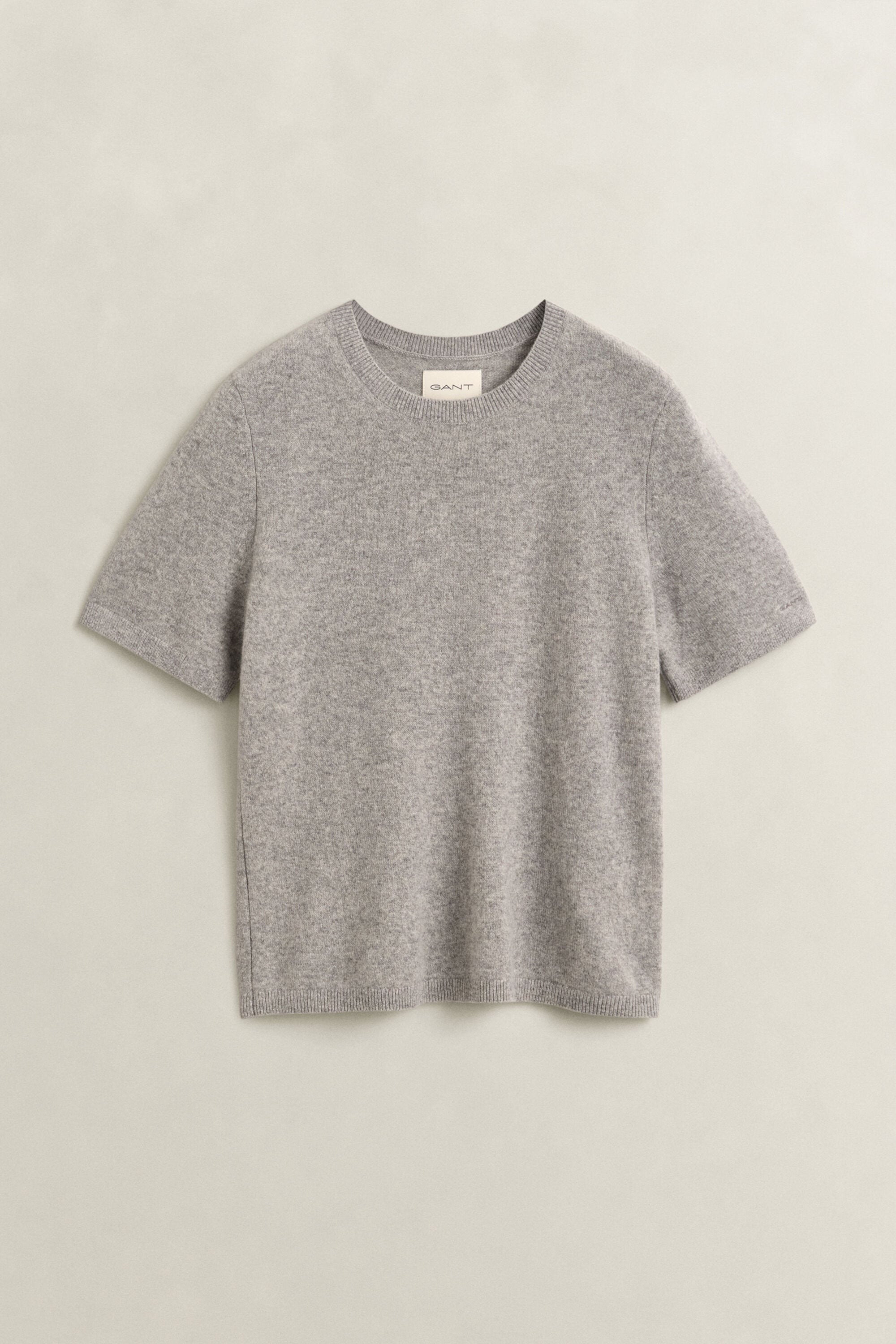 Jersey de cachemir con manga corta
