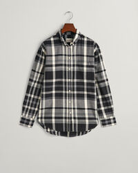 Camisa Relaxed Fit de franela a cuadros