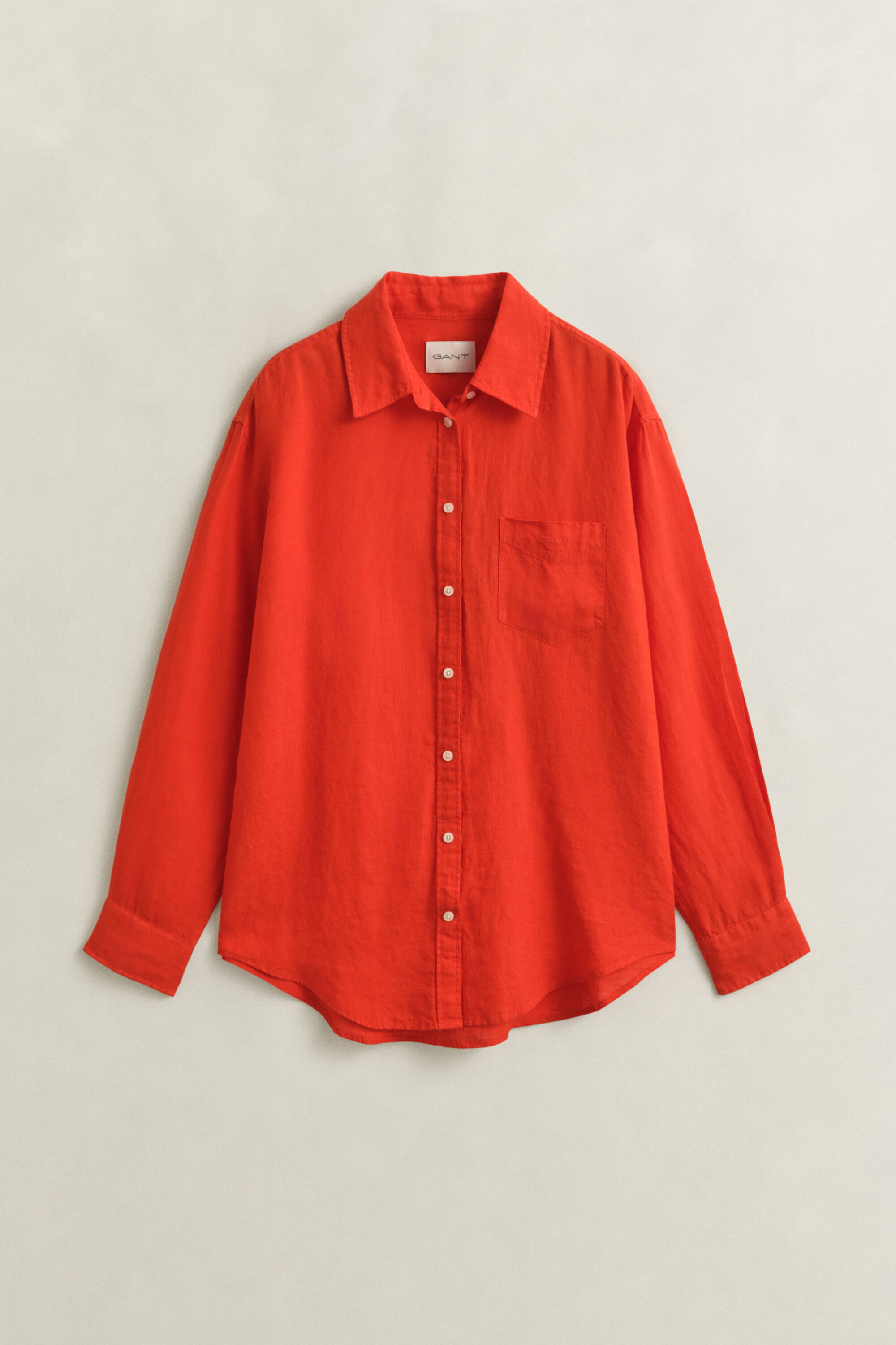 Camisa Relaxed Fit de lino