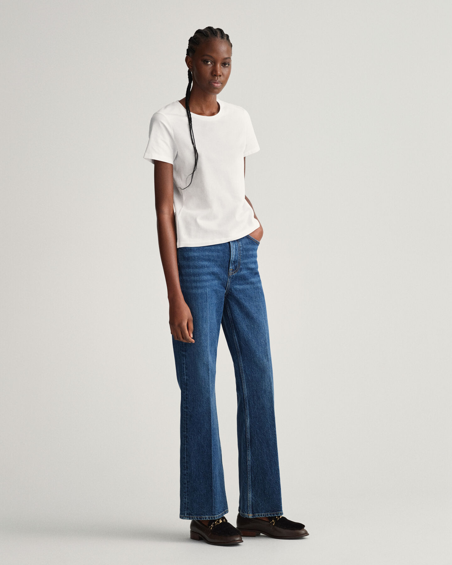 Top de algod&oacute;n el&aacute;stico